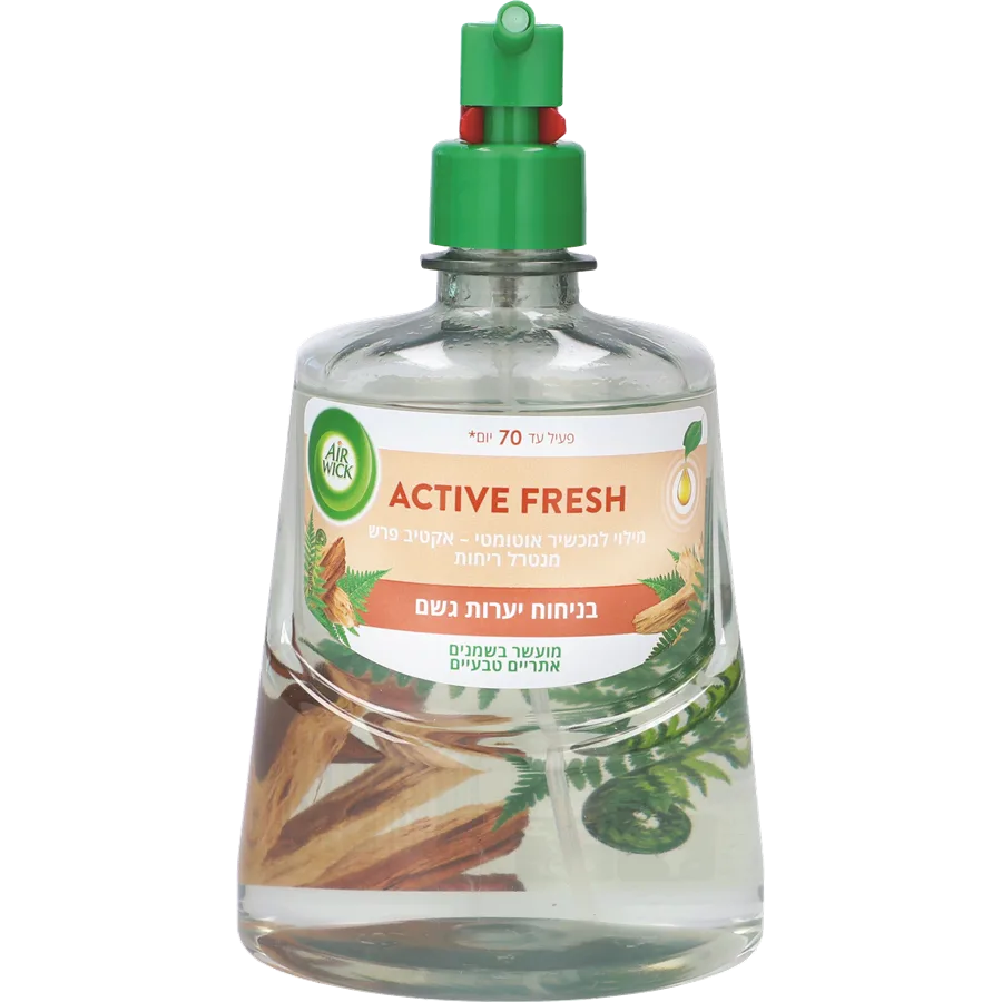 איירוויק מילוי למכשיר אוטומטי- אקטיב פרש בניחוח יערות גשם