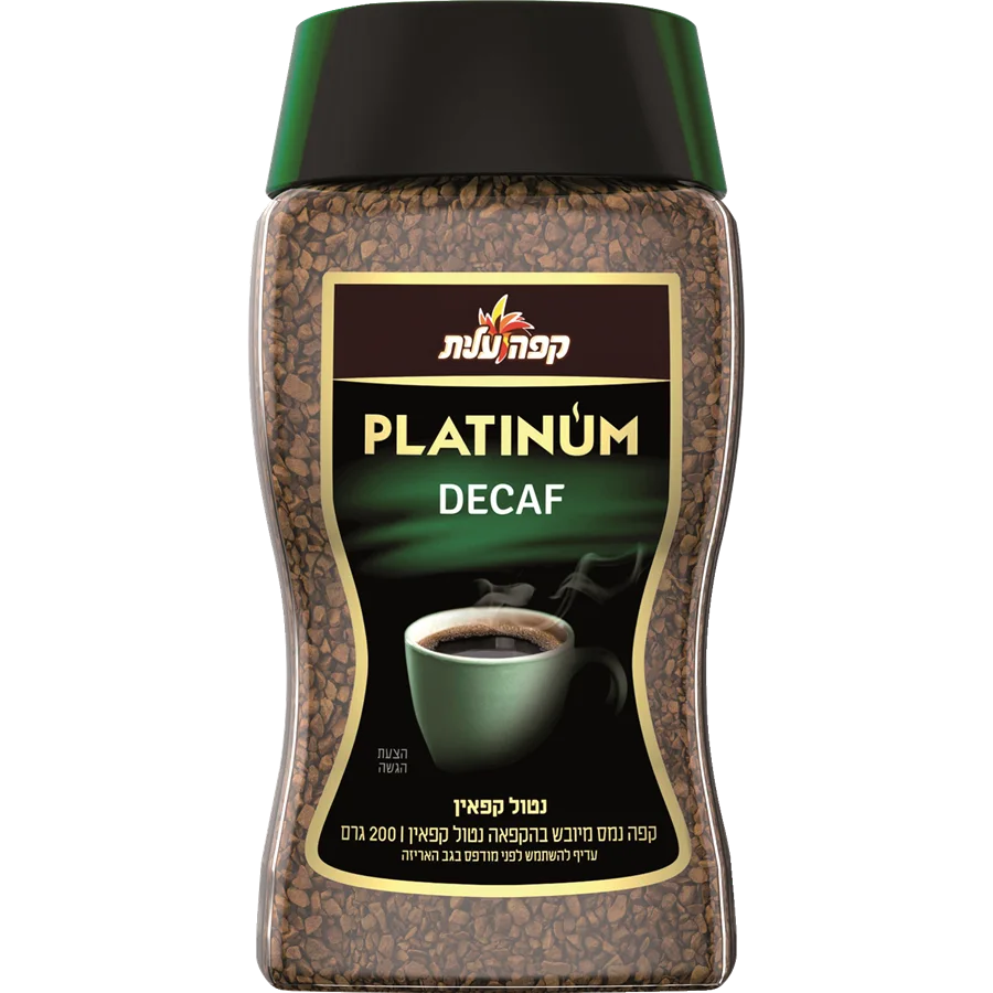 פלטינום קפה נטול קפאין