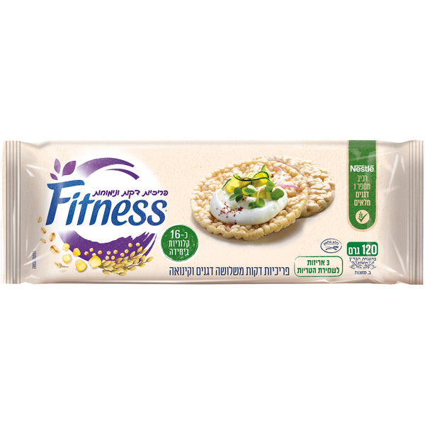 פיטנס פריכיות דקות עם קינואה