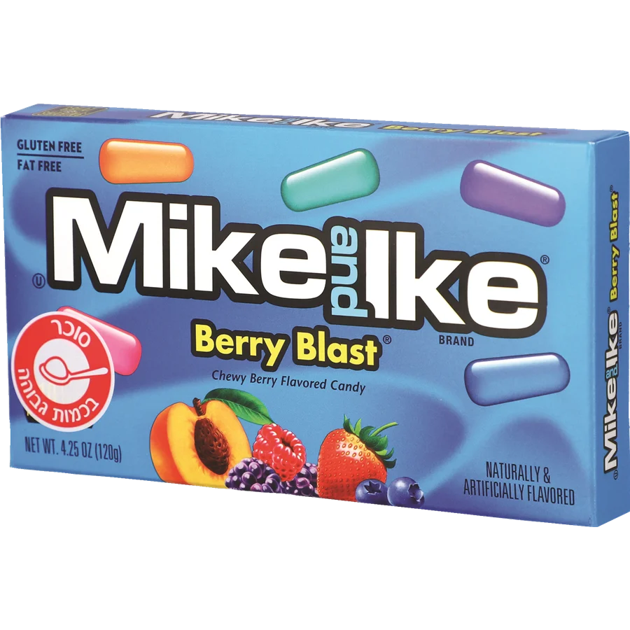 מייק&אייק סוכריות ג'לי בטעם פירות יער