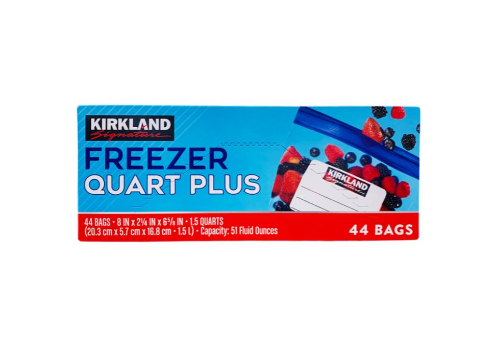 קירקלנד שקיות זיפלוק לסגירה הרמטית