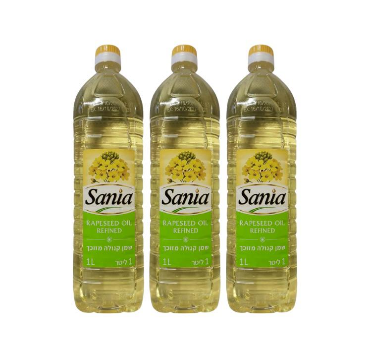 שמן קנולה מועשר בנוגדי חמצון  3 יחידות