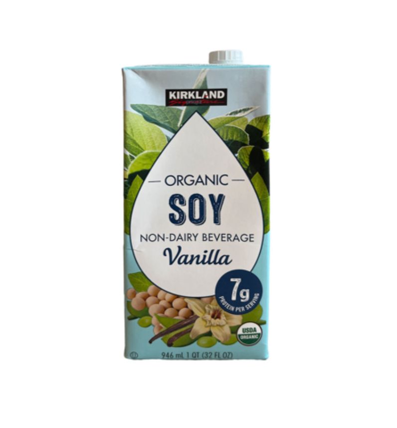 קירקלנד משקה סויה וניל אורגני