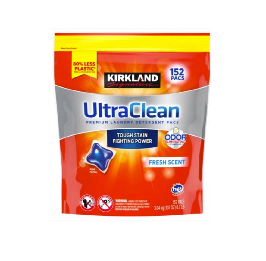 קירקלנד קפסולות ג'ל לכביסה