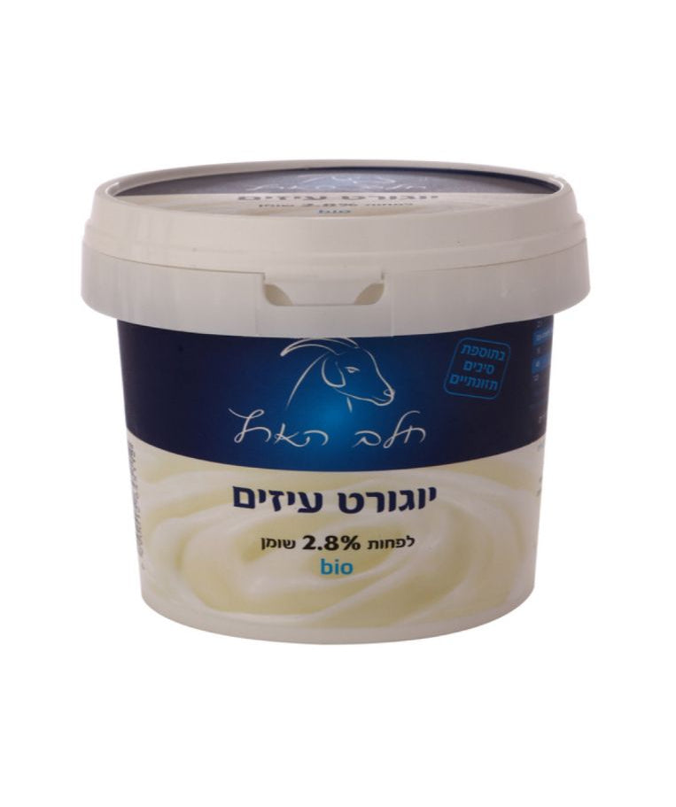 חלב הארץ יוגורט ביו עיזים בטעם טבעי 2.8%