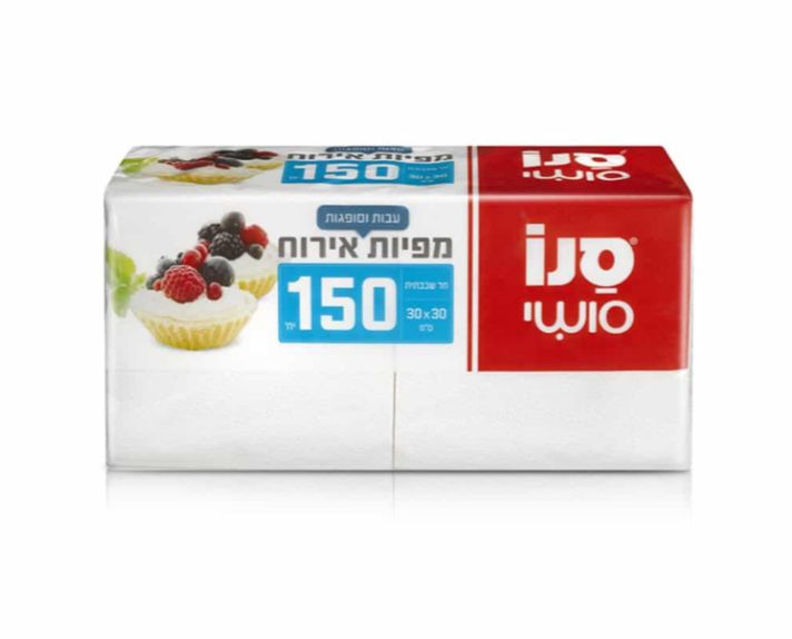 'סנו סופט מפיות משובחות 150 יח