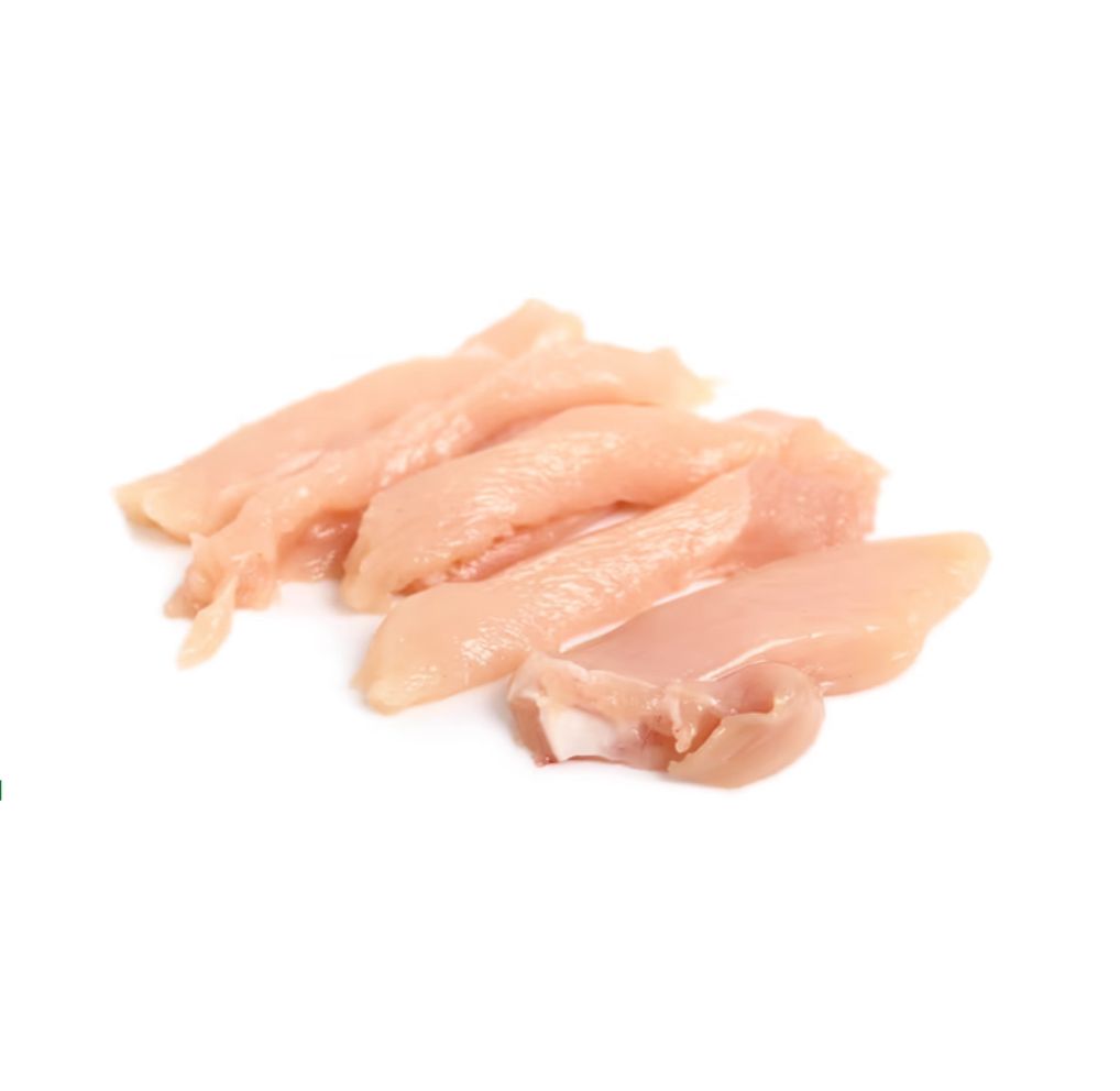 רצועות חזה עוף טרי