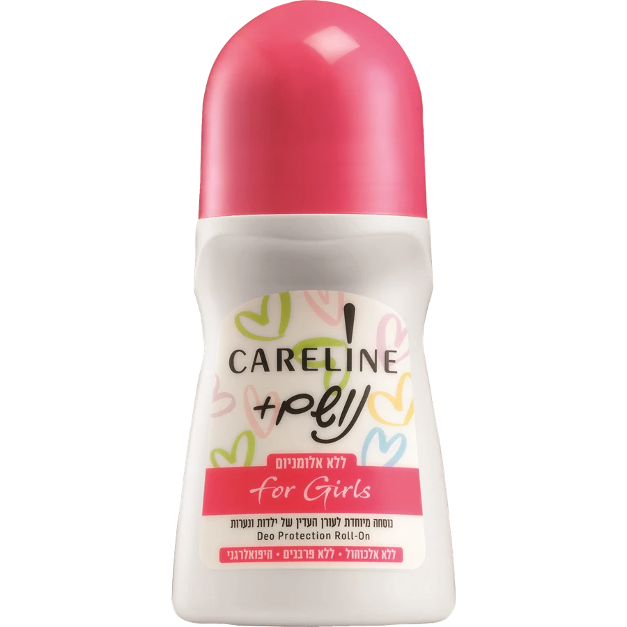 דאו רול און נושם לנערות ללא אלומיניום CARELINE