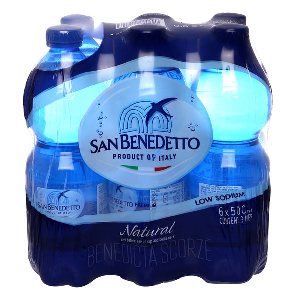 סן בנדטו - מים מינרלים - מארז שישיית 500 מל