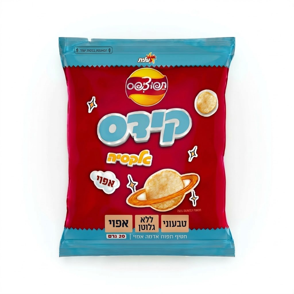 תפוצ'יפס קידס חטיף אפוי שקית אישית