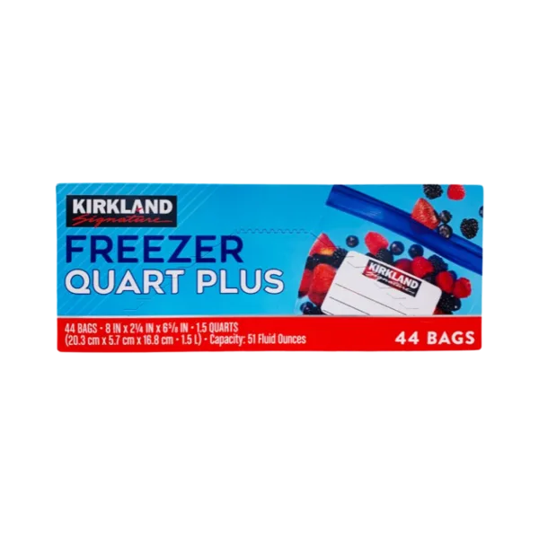 KIRKLAND | שקיות זיפלוק לסגירה הרמטית