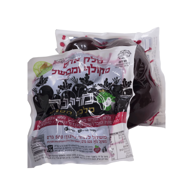 מארז סלק אדום מבושל בואקום
