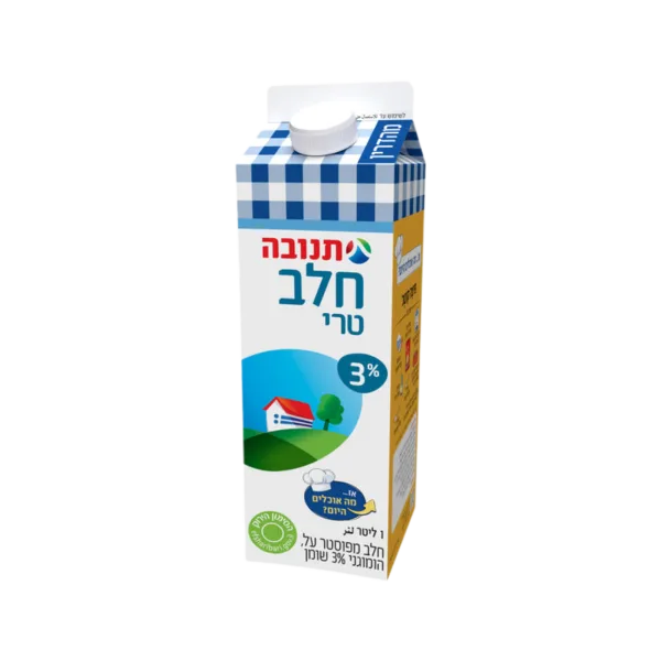 תנובה | קרטון חלב 3%