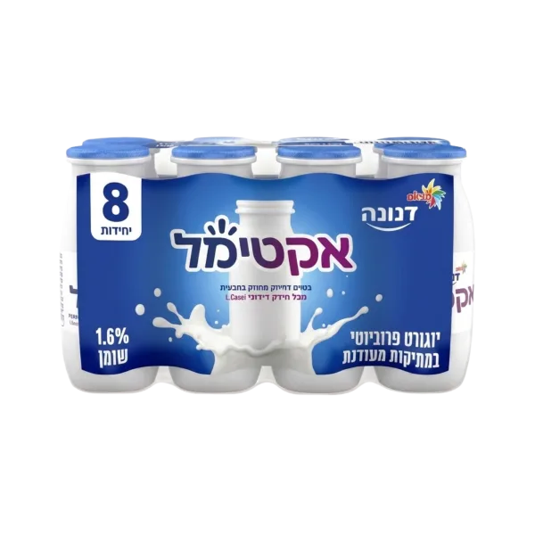 שטראוס | מארז 8 יחידות אקטימל במתיקות מעודנת