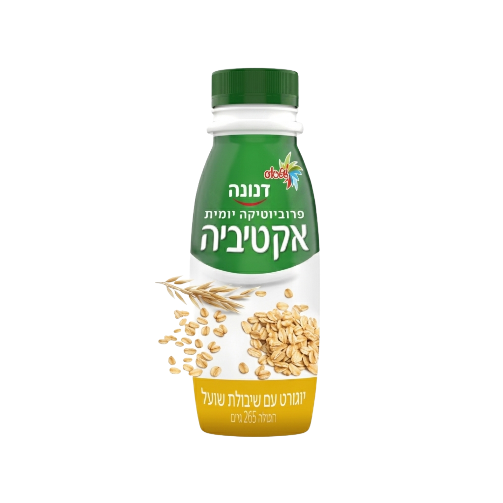 שטראוס | יוגורט אקטיביה במתיקות מעודנת עם שיבולת שועל