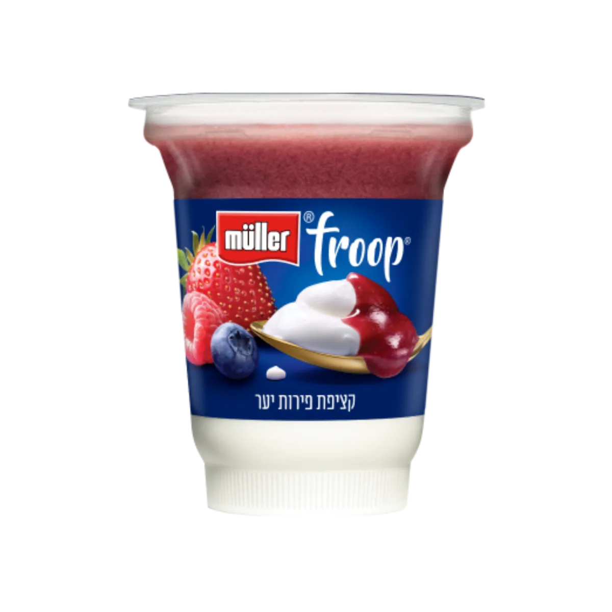 מולר | Froop יוגורט עם קציפת פירות יער