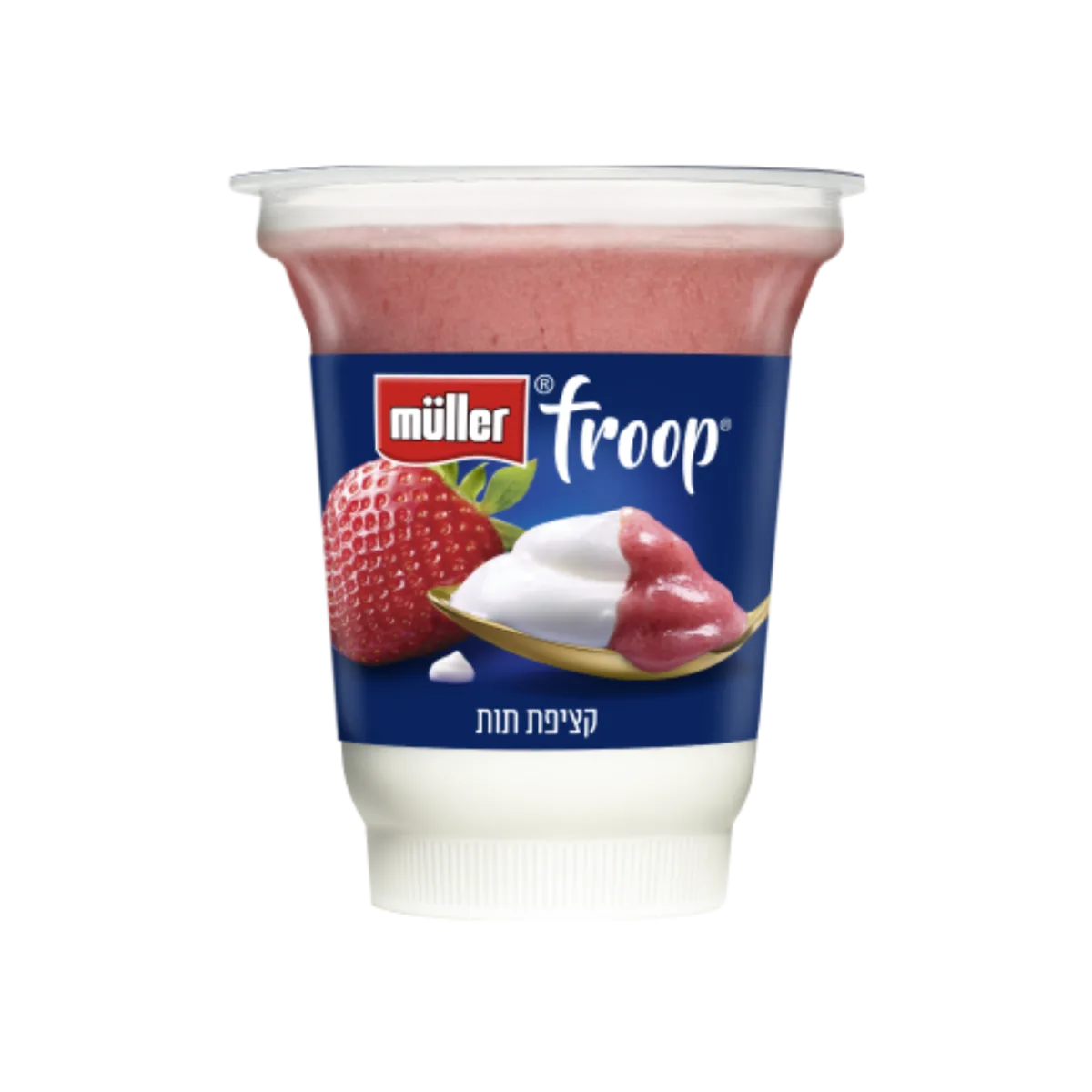 Froop Yogurt with Strawberry Mousse