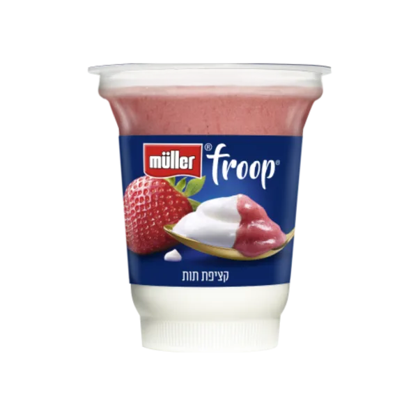 מולר | Froop יוגורט עם קציפת תות