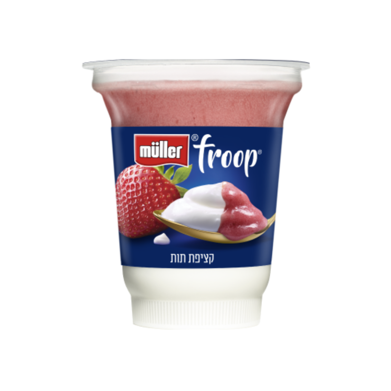 מולר | Froop יוגורט עם קציפת תות
