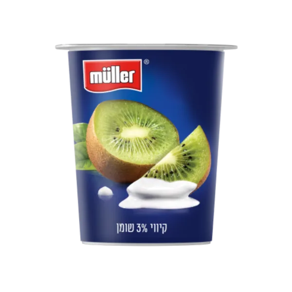מולר | סימפלי יוגורט קיווי 3% שומן