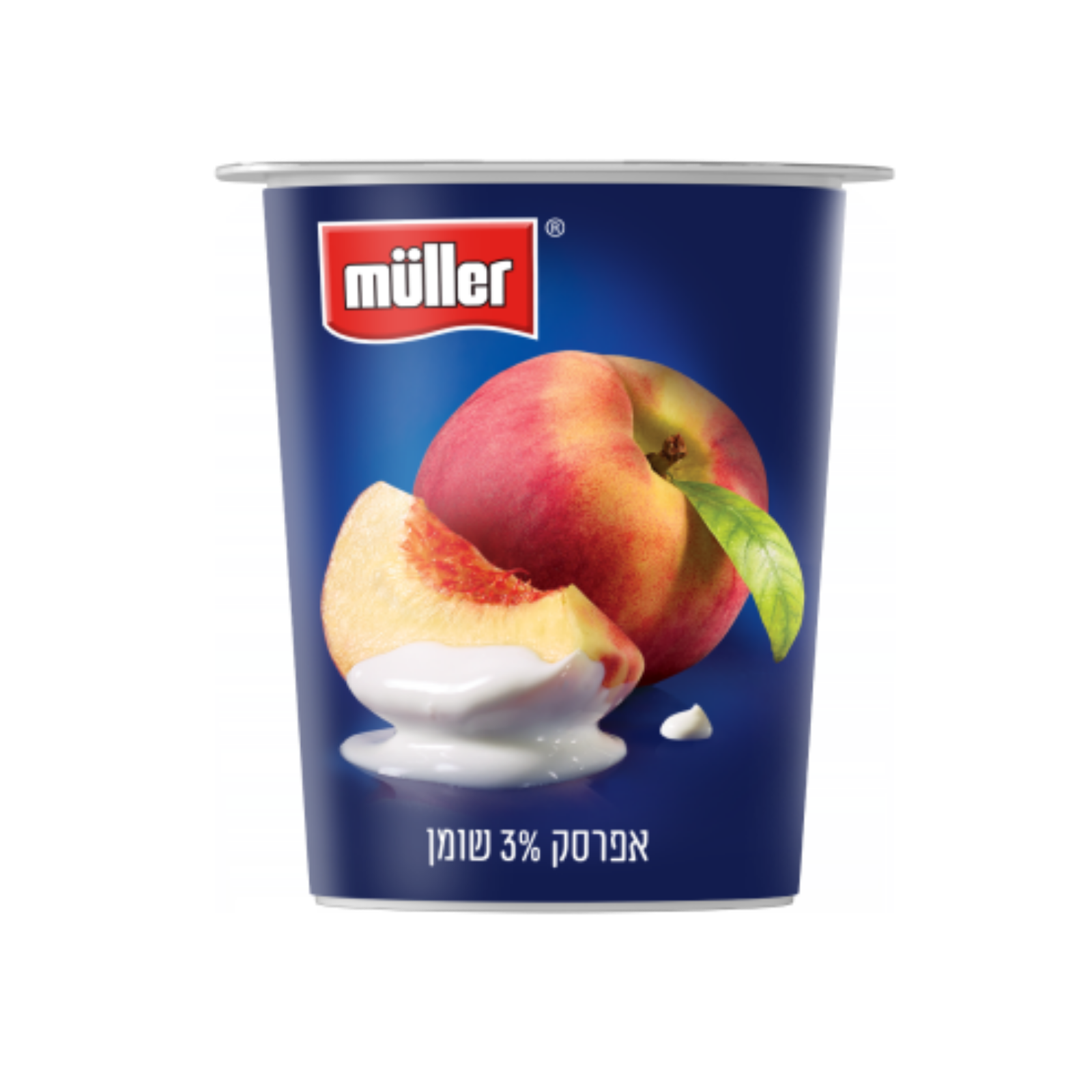 מולר סימפלי יוגורט אפרסק 3% שומן