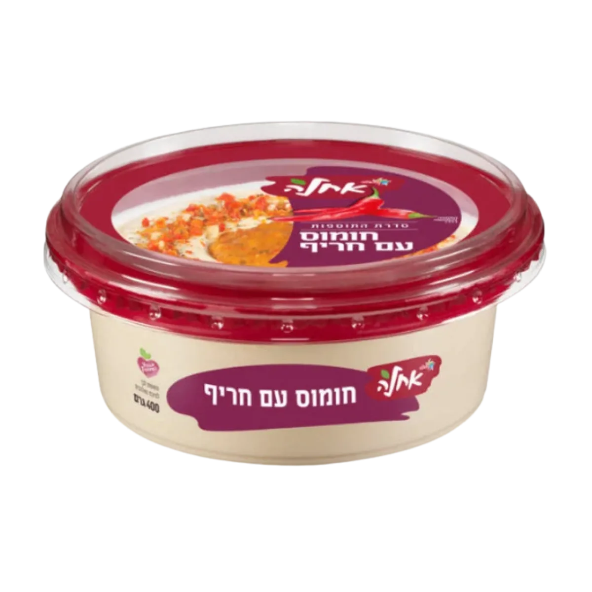 אחלה | סלט חומוס עם חריף