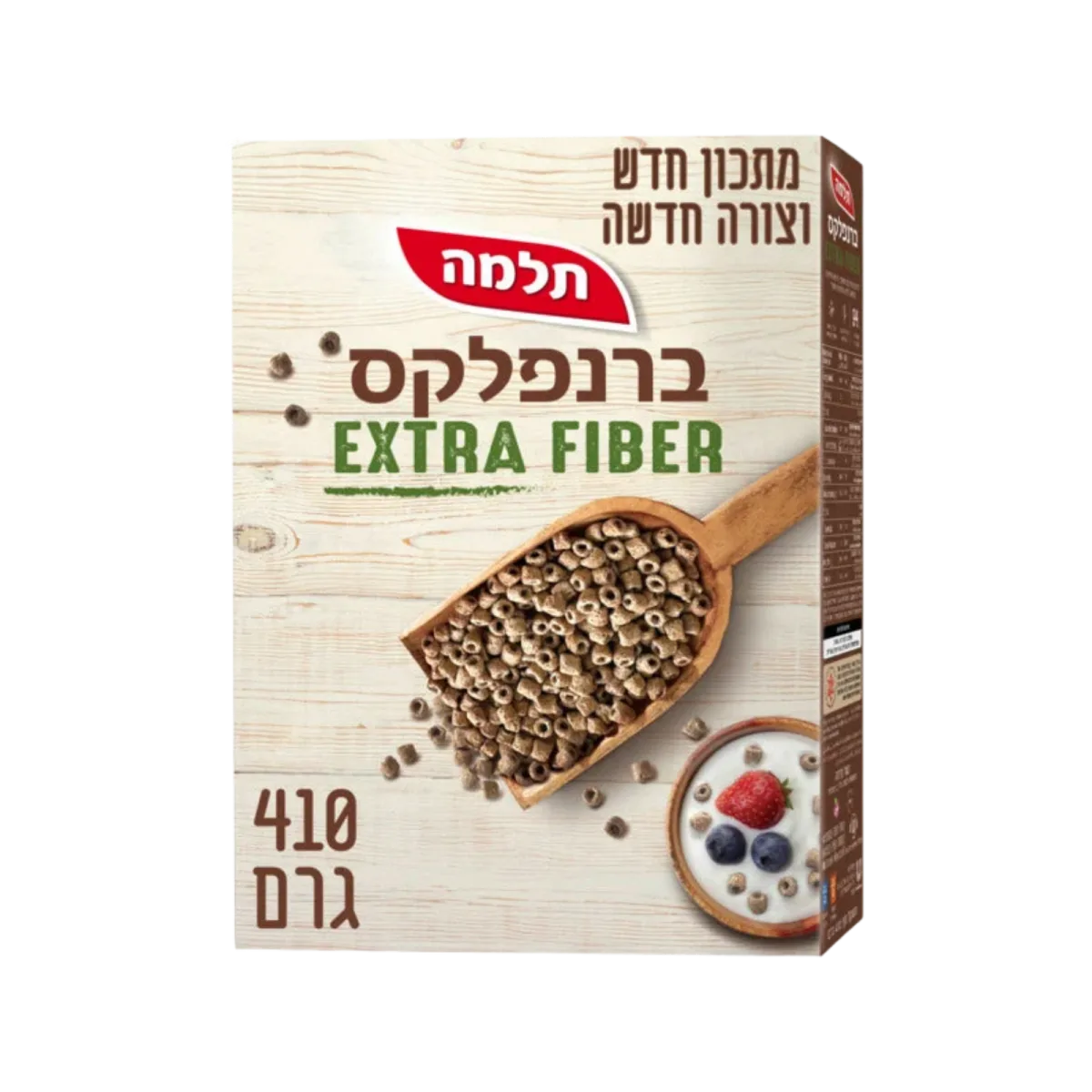 תלמה | דגני בוקר ברנפלקס EXTRA FIBER
