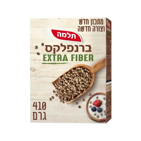 תלמה | דגני בוקר ברנפלקס EXTRA FIBER