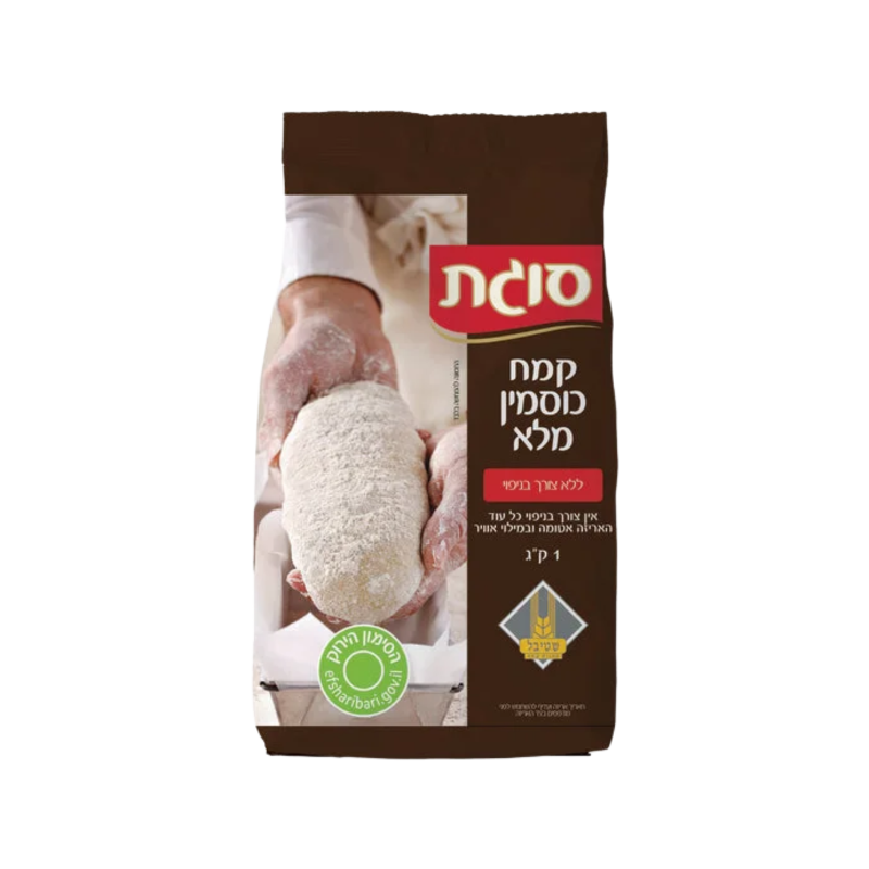 סוגת | קמח כוסמין מלא ללא צורך בניפוי