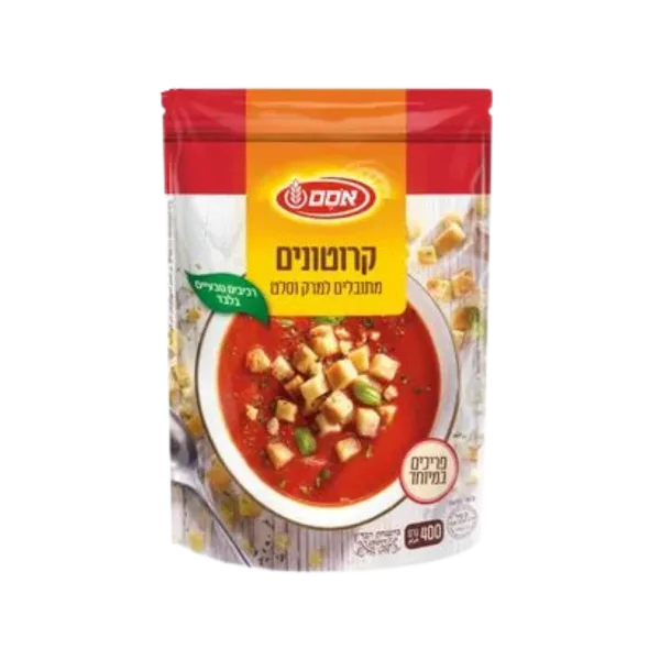 אסם קרוטונים למרק וסלט