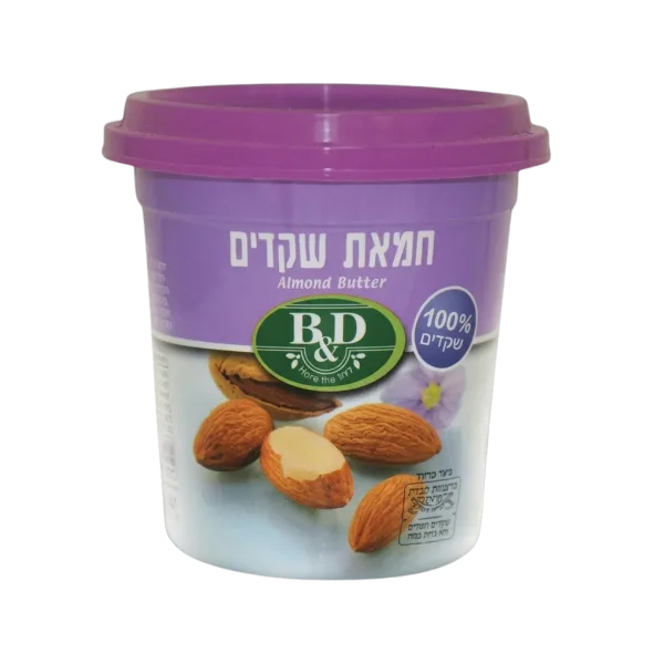 בטר & דיפרנט | חמאת שקדים 100% שקדים