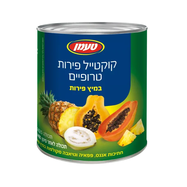 טעמן | קוקטייל פירות טרופיים במיץ פירות
