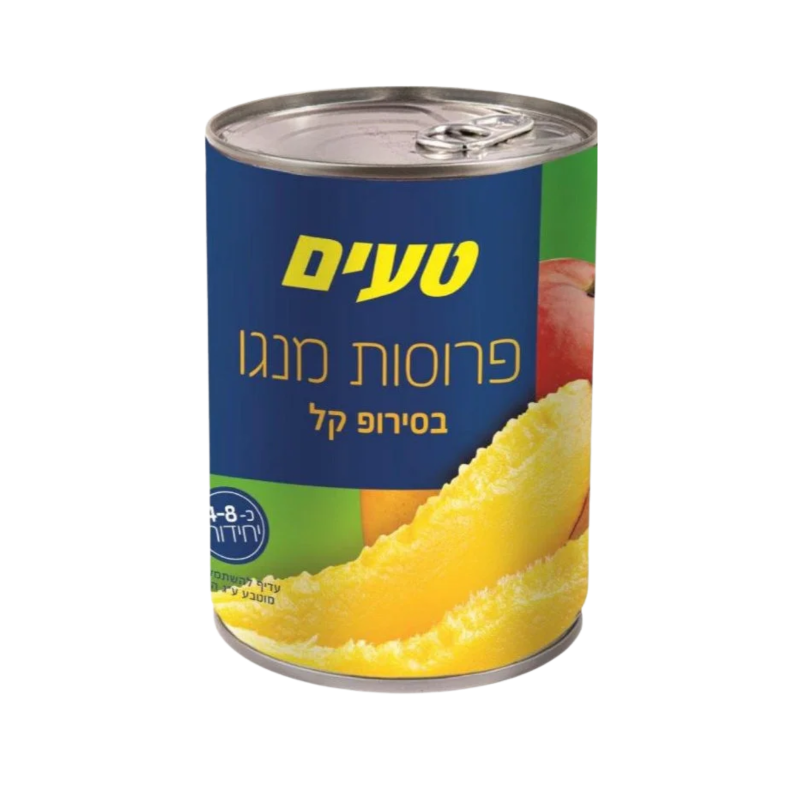 טעמן | פרוסות מנגו בסירופ קל