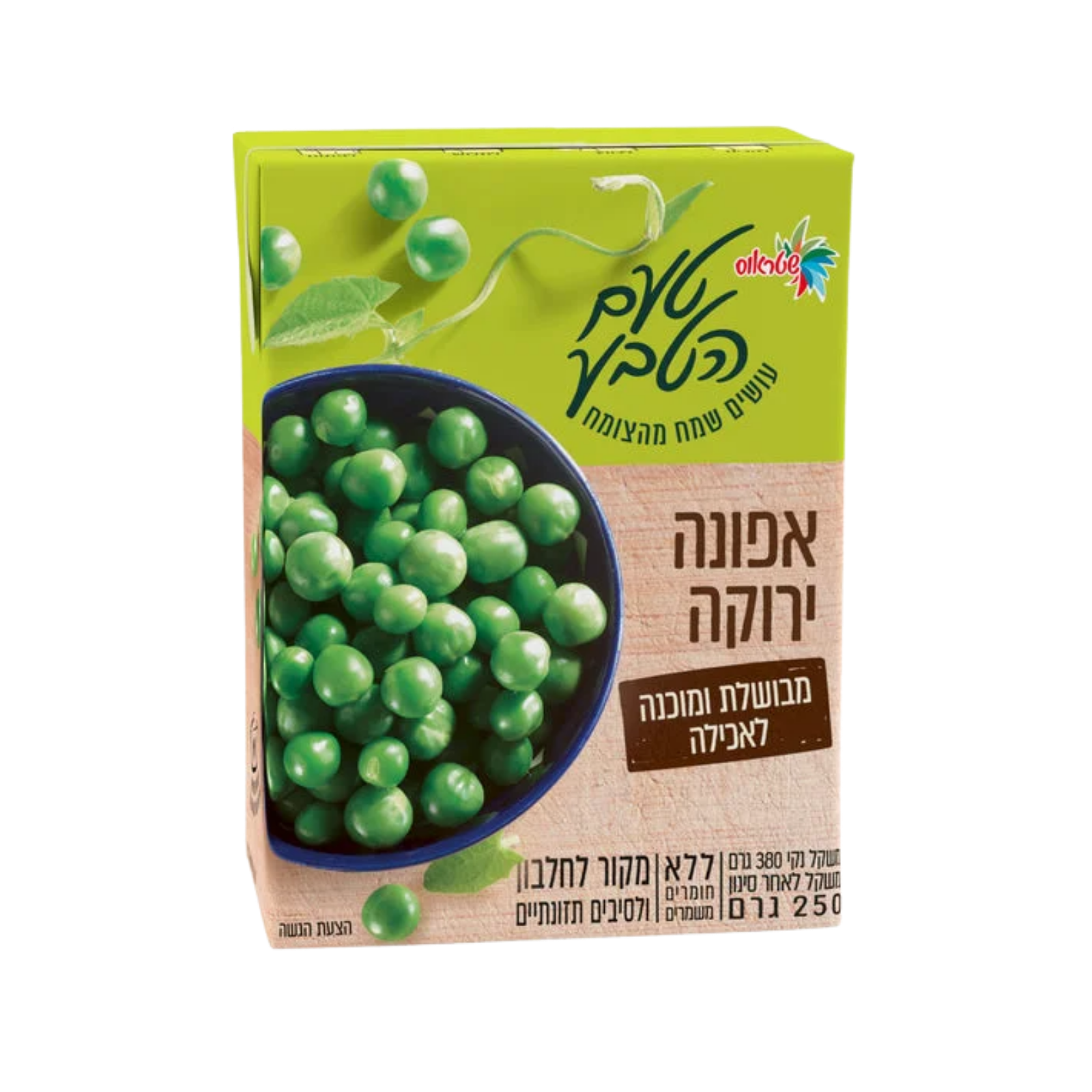 שטראוס טעם הטבע | אפונת גינה