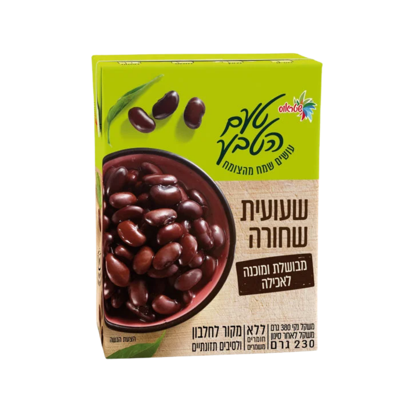שטראוס טעם הטבע | שעועית שחורה