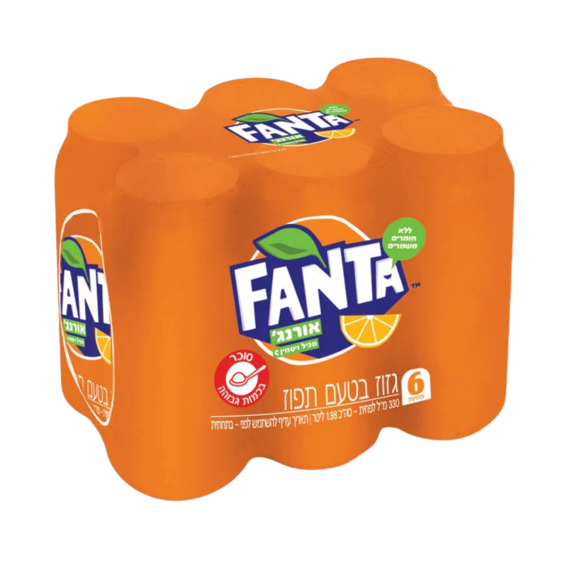 פאנטה אורנג' מארז פחיות