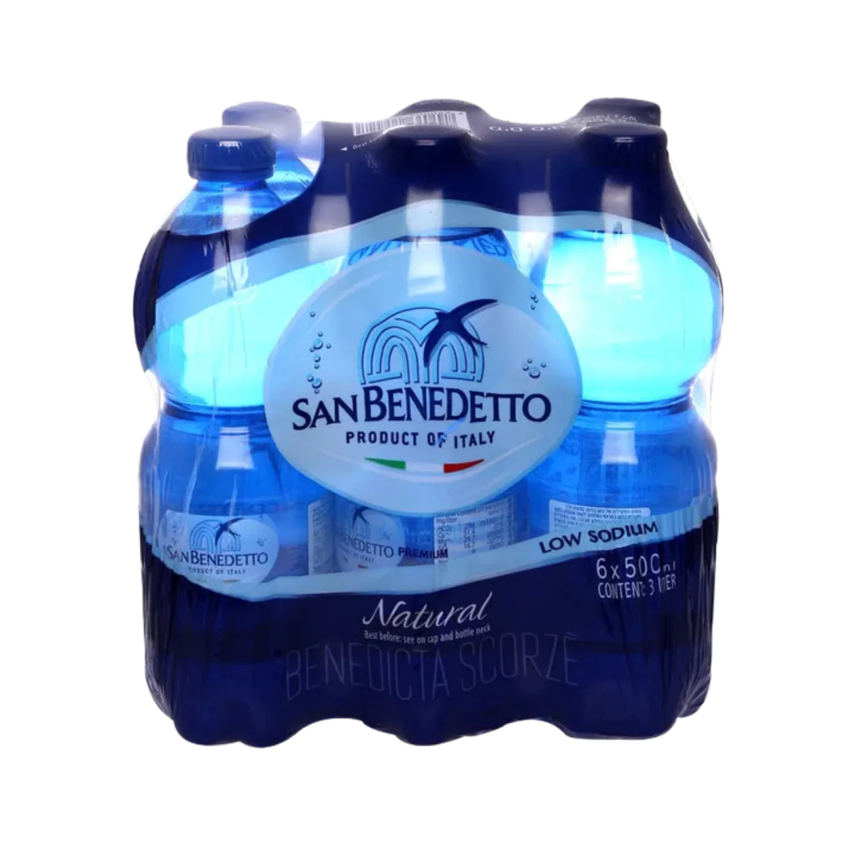 Mineral Water, 500 ml, 6 pack