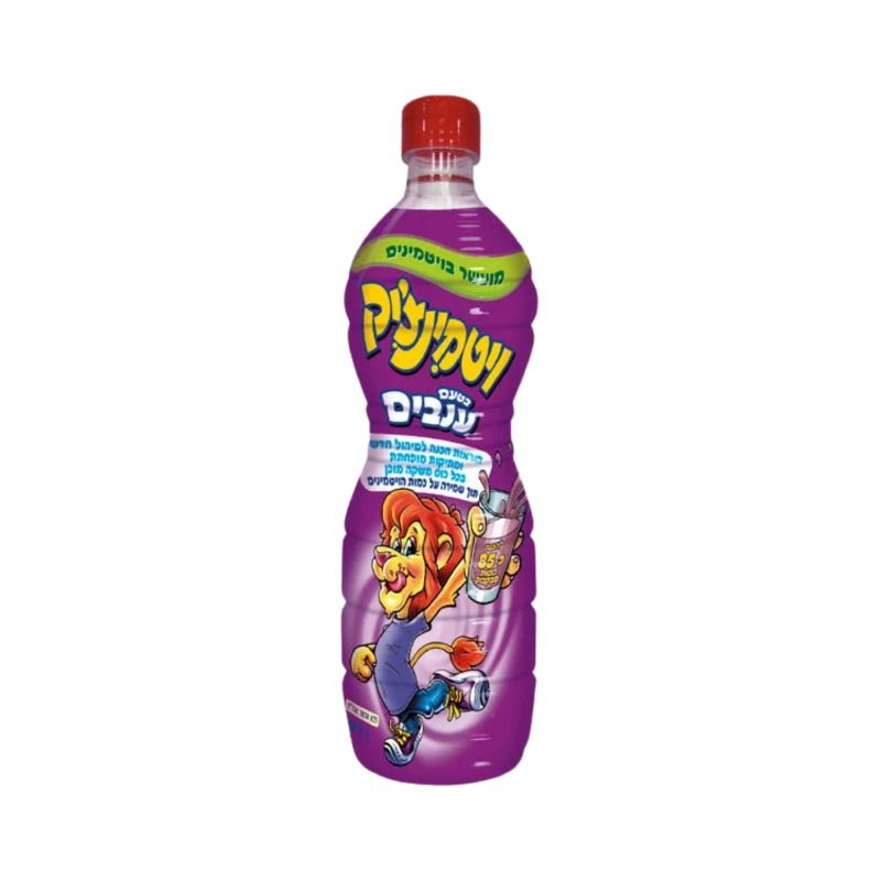ויטמינצ'יק | בטעם ענבים 1 ליטר