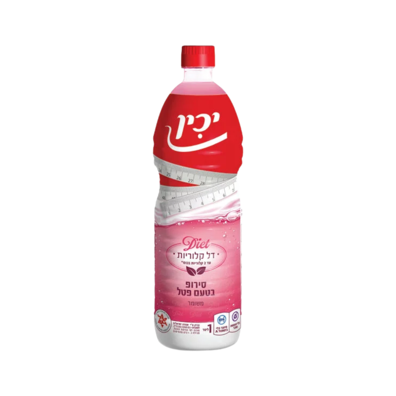 יכין | סירופ דיאט פטל 1 ל'