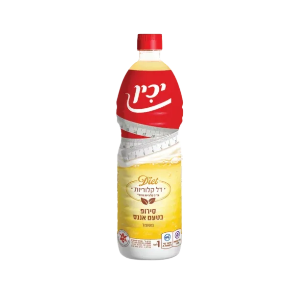 יכין | סירופ דיאט אננס 1 ל'