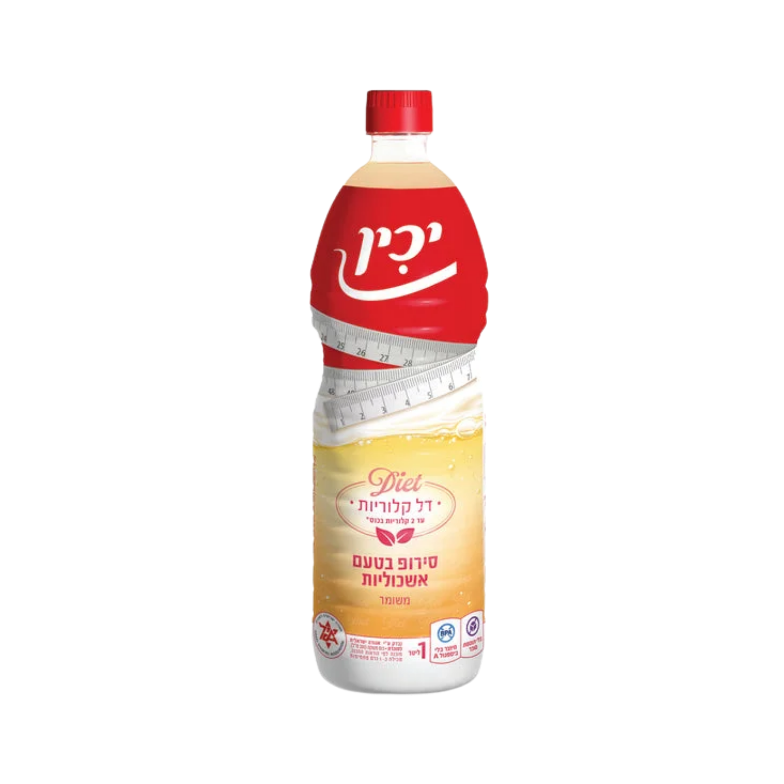 יכין | סירופ דיאט אשכוליות 1 ל'