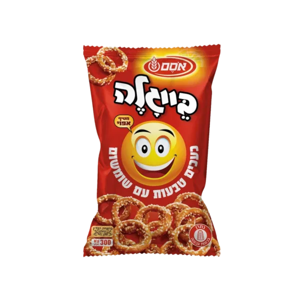 אסם | בייגלה טבעות שומשום