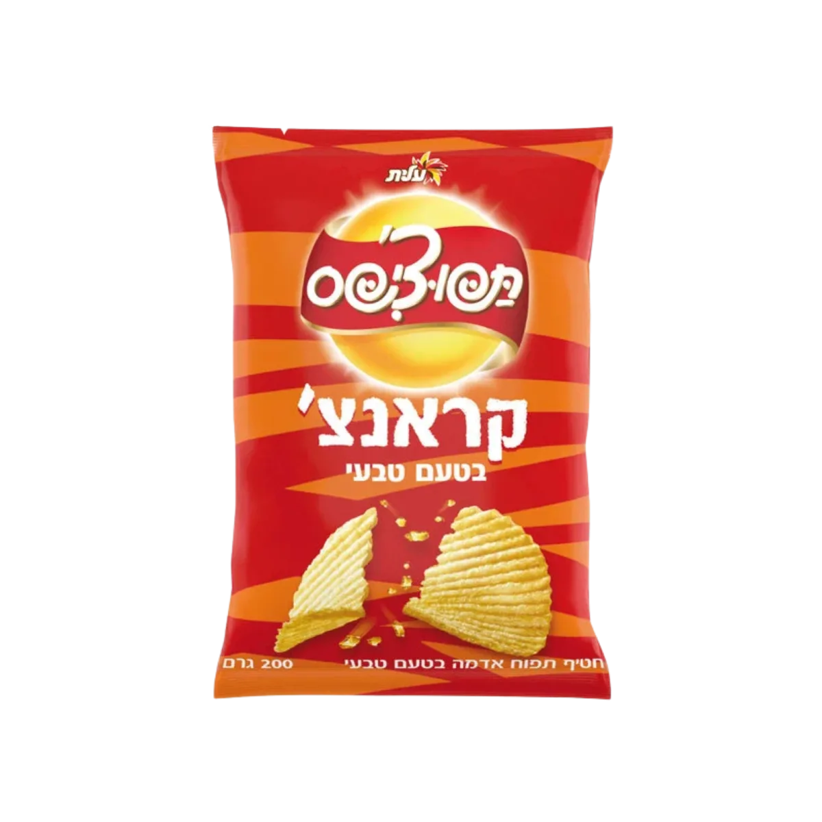 עלית | תפוצ’יפס קראנצ’ בטעם טבעי