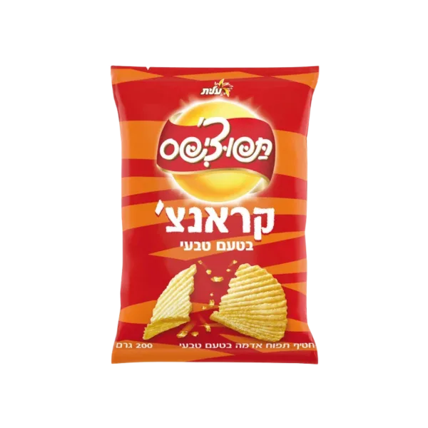 עלית | תפוצ'יפס קראנצ' בטעם טבעי