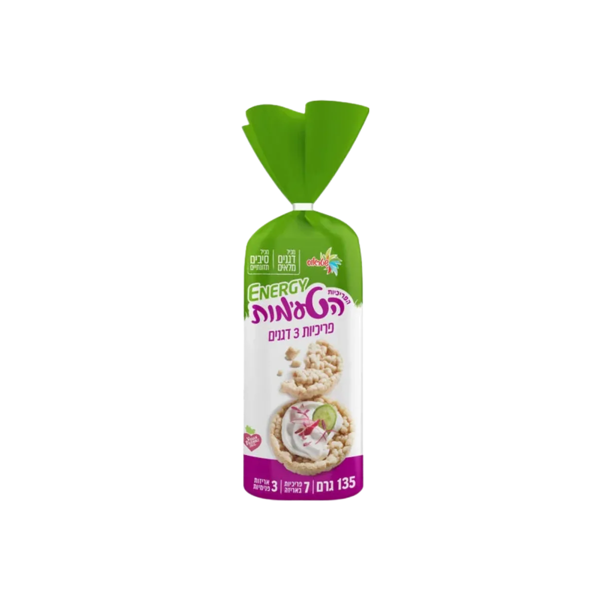 Tasty Rice Cakes, 3 Grain