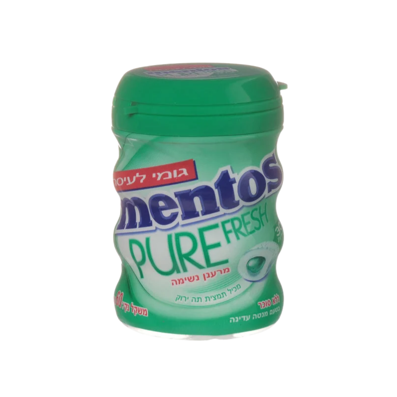 מנטוס | מסטיק ללא סוכר בטעם מנטה עדינה