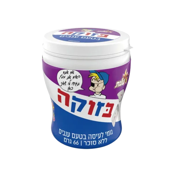 בזוקה | מסטיק בטעם ענבים