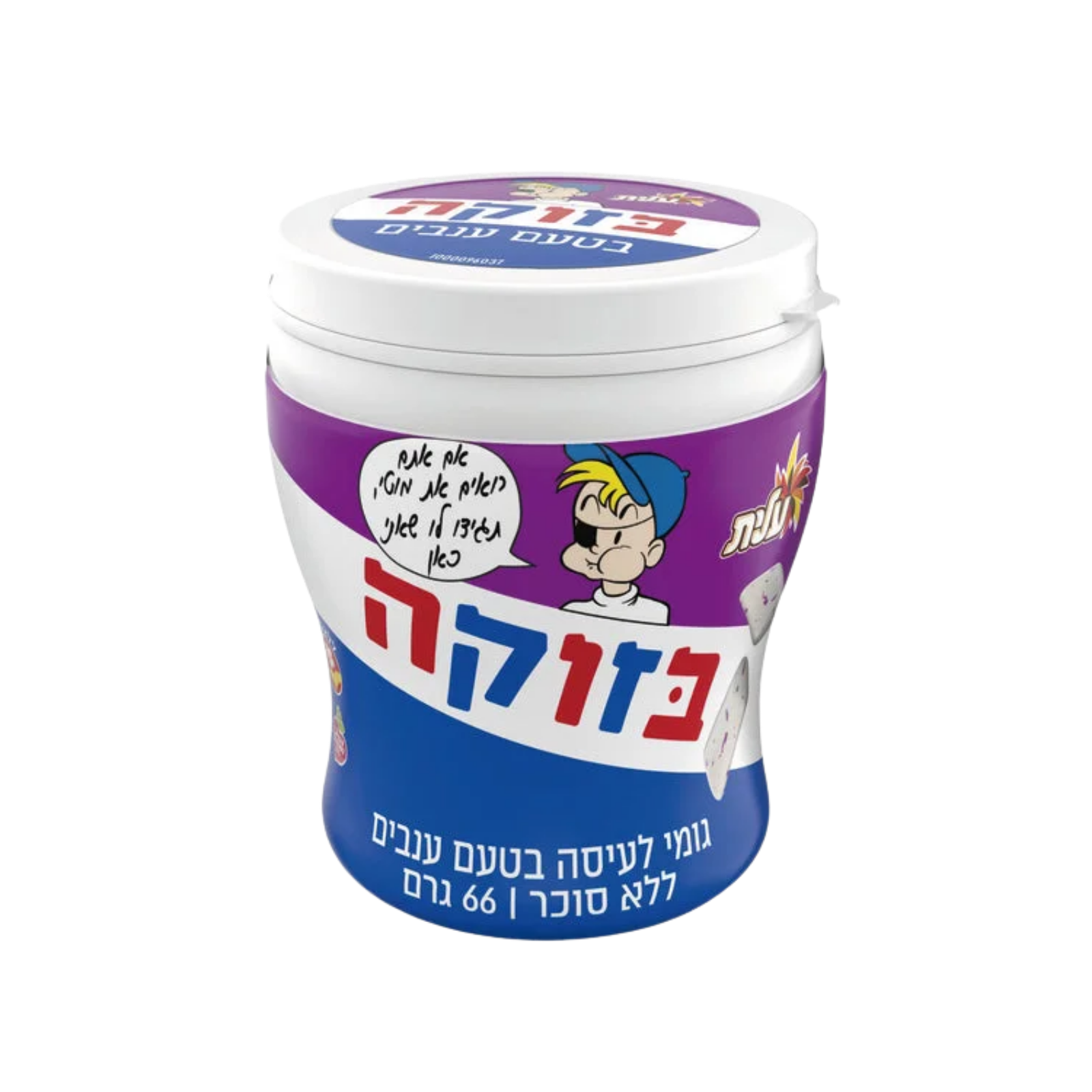 בזוקה | מסטיק בטעם ענבים