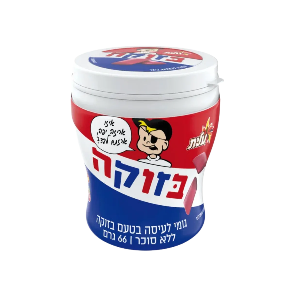 בזוקה | מסטיקים בטעם ללא סוכר