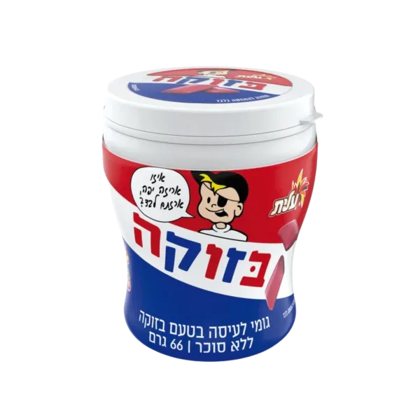 בזוקה | מסטיקים בטעם ללא סוכר